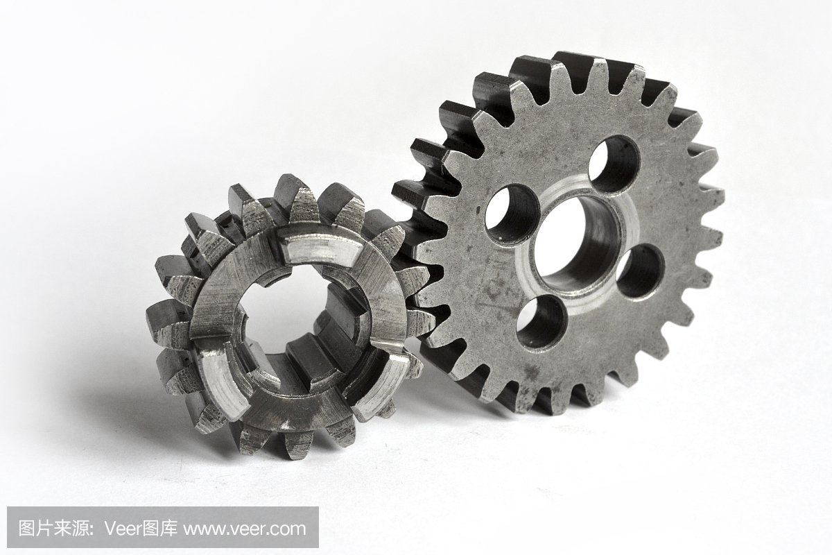 齒輪上的白色