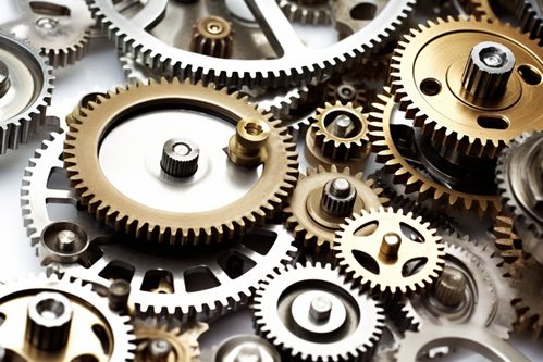 機器部件工廠工業機械齒輪零件攝影圖片 攝影圖