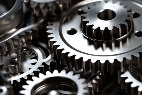 機器部件工廠工業(yè)機械齒輪零件攝影圖片 攝影圖